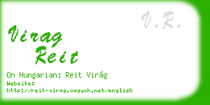 virag reit business card
